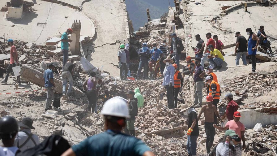 Un total de 6,461 personas han sido rescatadas tras los terremotos en Venezuela