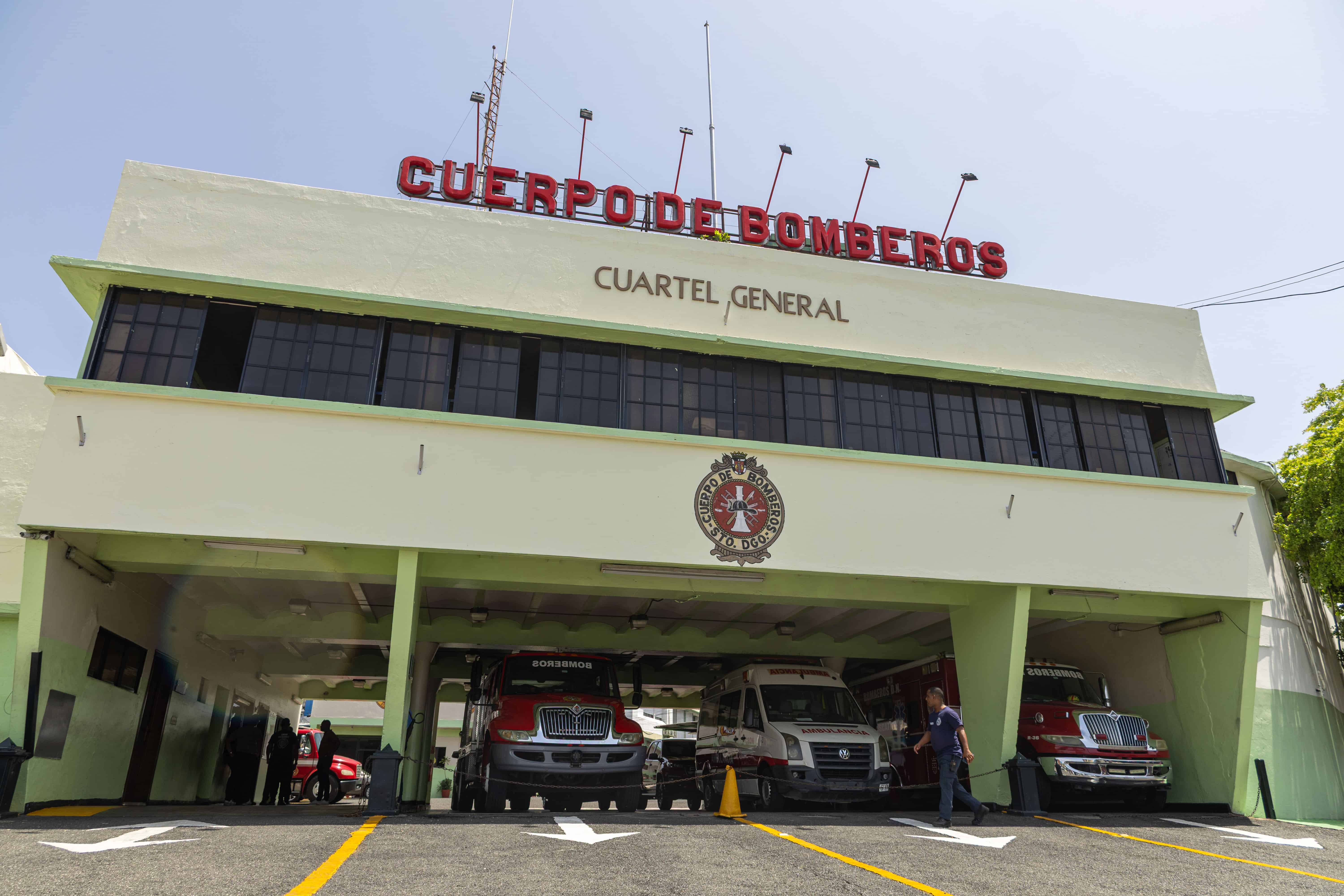 Sede principal de los Bomberos del Distrito Nacional.