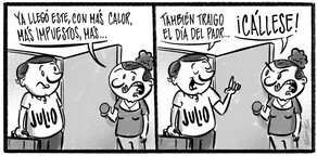 Caricatura de Noticiero Poteleche 01 julio 2026