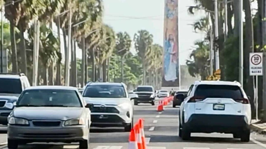 Digesett activa contraflujo en el Malecón para descongestionar el tránsito Digesett activa contraflujo en el Malecón para descongestionar el tránsito