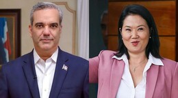 Abinader felicita a Keiko Fujimori por su victoria en las elecciones presidenciales de Per&uacute;
