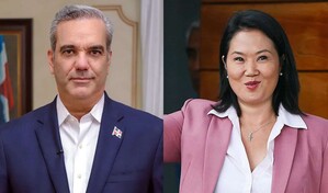Abinader felicita a Keiko Fujimori por su victoria en las elecciones presidenciales de Per&uacute;