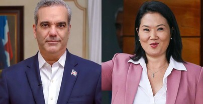 Abinader felicita a Keiko Fujimori por su victoria en las elecciones presidenciales de Per&uacute;