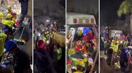 Brigadas de rescate de RD, Ecuador y Venezuela hallan con vida a ni&ntilde;o tras 5 d&iacute;as bajo los escombros