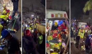Brigadas de rescate de RD, Ecuador y Venezuela hallan con vida a ni&ntilde;o tras 5 d&iacute;as bajo los escombros