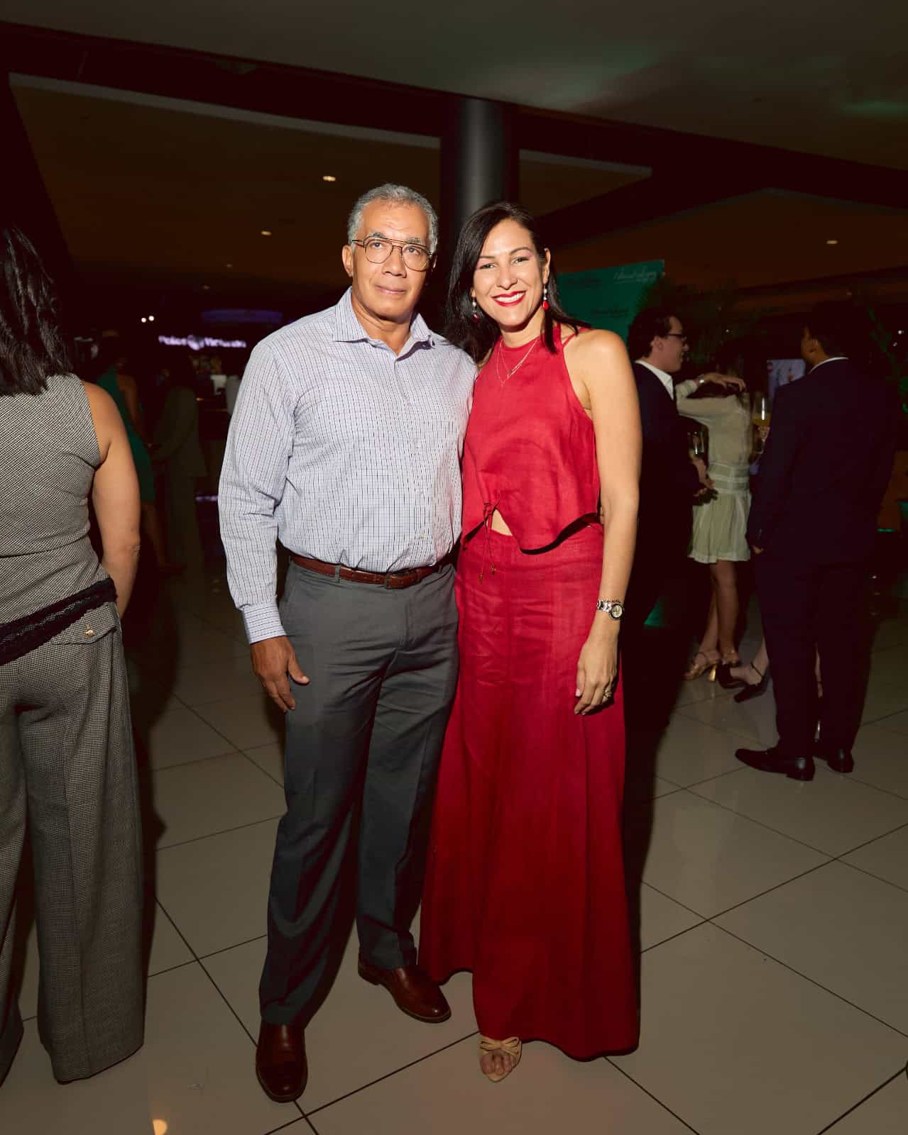 Becker Terrero y Wendy Cepeda.