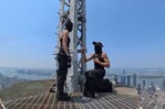Arrestan a pareja que escaló el Empire State Building para una propuesta de matrimonio Arrestan a pareja que escaló el Empire State Building para una propuesta de matrimonio