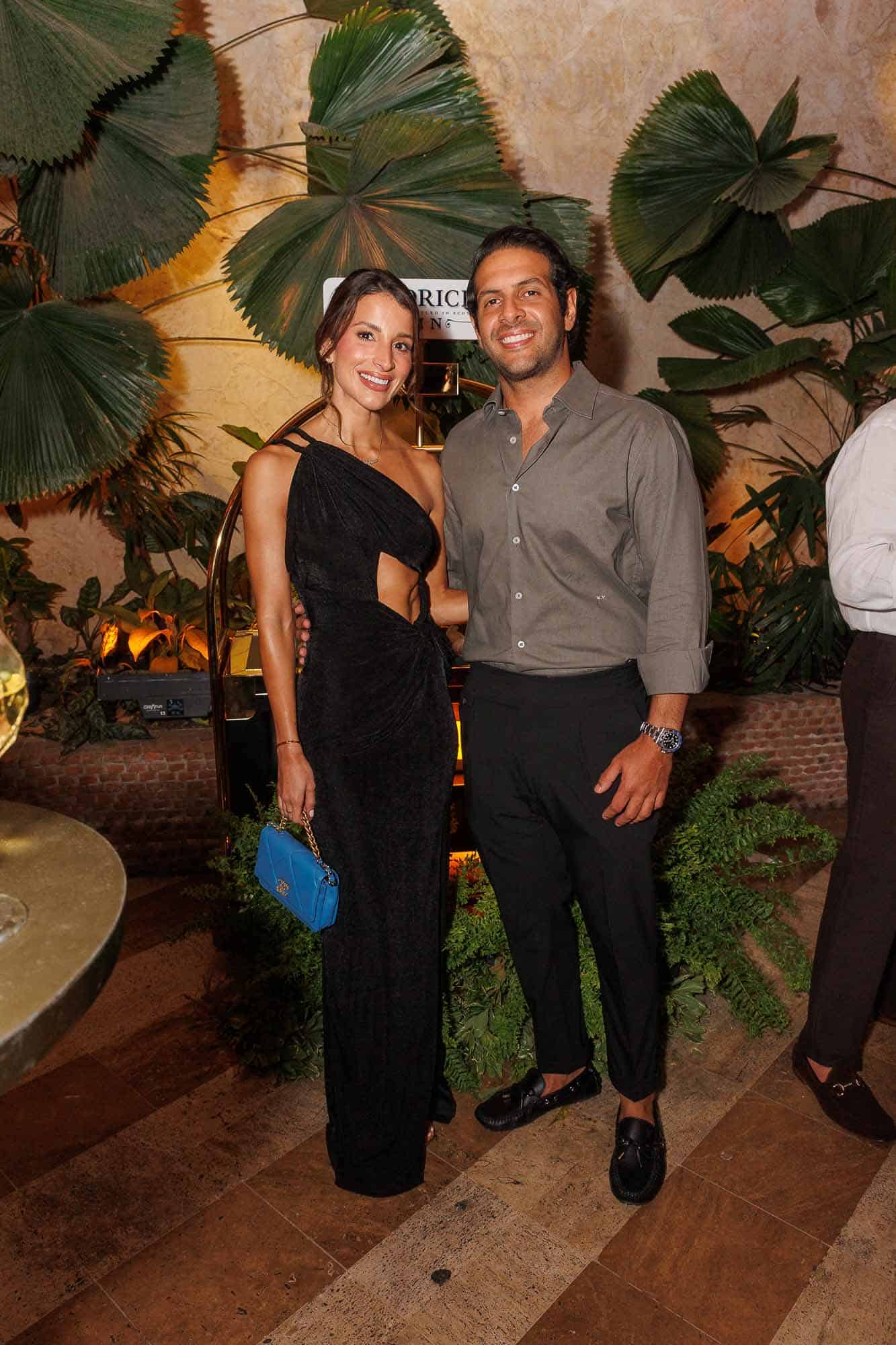 Lorena Espaillat y Manuel Pappaterra.