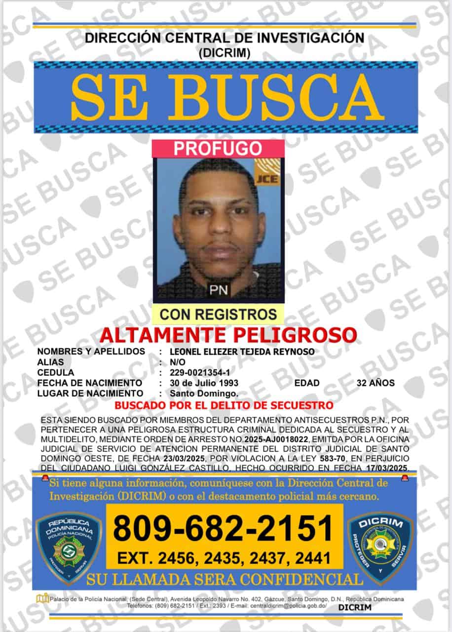 Acusado de secuestro. 