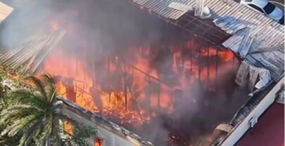 Incendio destruye la hist&oacute;rica logia de Puerto Plata; se pierden libros y documentos centenarios