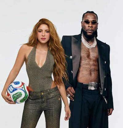 Shakira y Burna Boy conquistan el n&uacute;mero uno mundial con "Dai Dai"