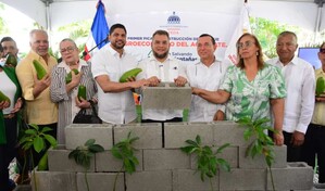 Gobierno inicia construcci&oacute;n del Parque Agroecol&oacute;gico del Aguacate en Cambita Garabitos