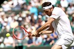 Taylor Fritz cumple el trámite en Wimbledon y espera por Diallo o Sonego en tercera ronda Taylor Fritz cumple el trámite en Wimbledon y espera por Diallo o Sonego en tercera ronda