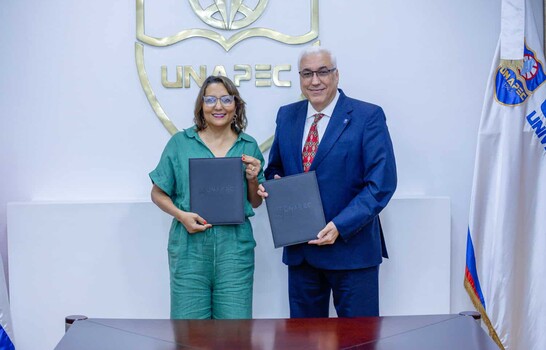 Unapec y Fundaci&oacute;n Ren&eacute; del Risco Berm&uacute;dez sellan alianza para fortalecer la cultura