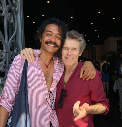 V&iacute;ctor Arcturus Estrella culmina residencia art&iacute;stica en la Bienal de Venecia junto a Willem Dafoe