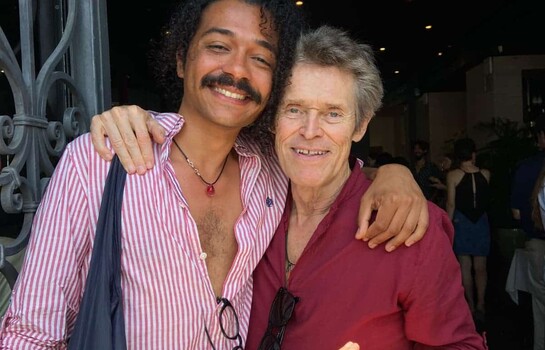 V&iacute;ctor Arcturus Estrella culmina residencia art&iacute;stica en la Bienal de Venecia junto a Willem Dafoe