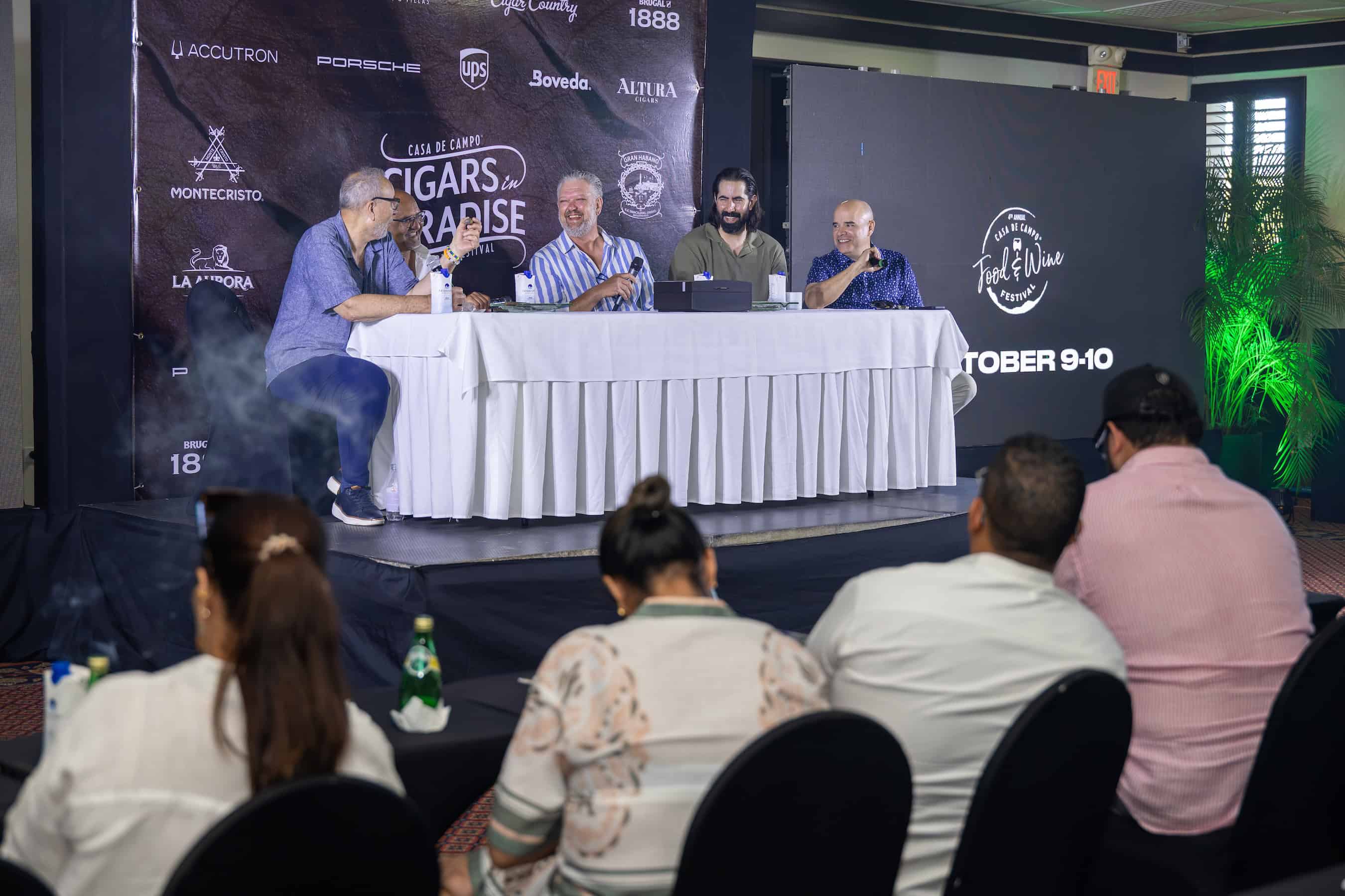 Seminario Cigars in Paradise.
