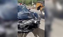 Accidente entre motocicleta y autom&oacute;vil deja dos fallecidos en Santiago