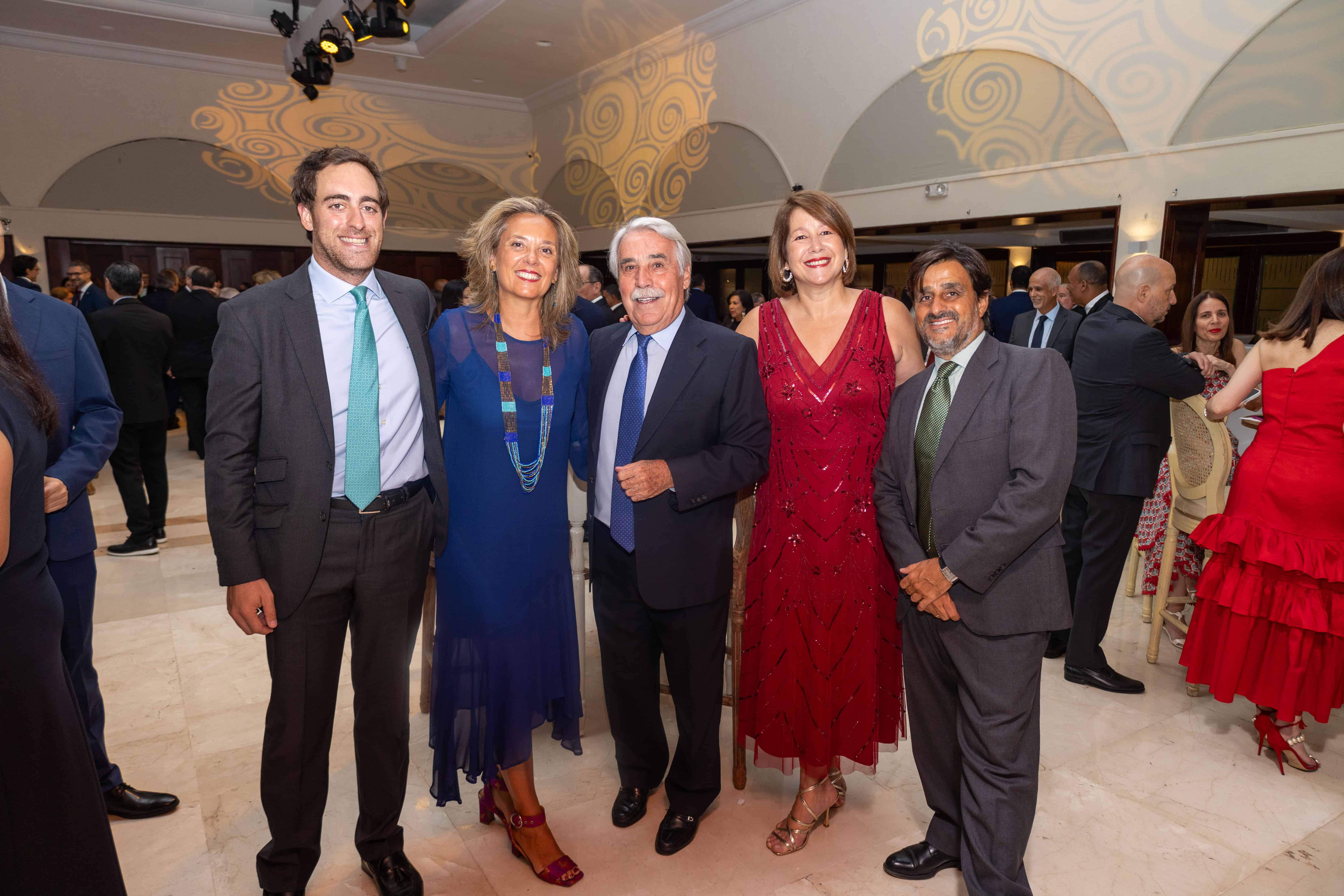 Ricardo González, Ana Marban, Francisco de la Cruz, Gabriela Varela e Ignacio Sánchez.