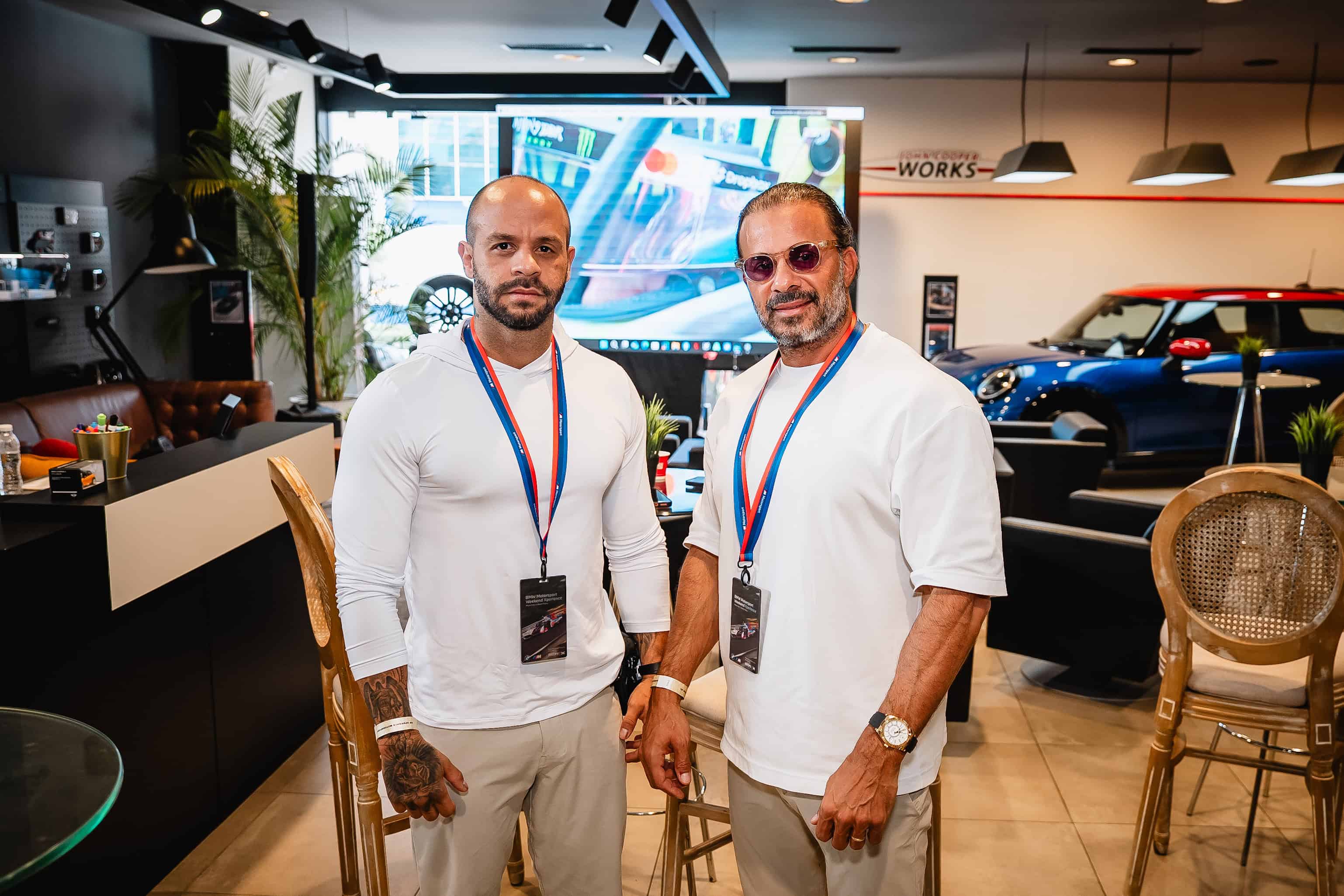 Antonio Vásquez y Alex Guzmán.