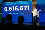 El país recibió 6.6 millones de visitantes en el primer semestre El país recibió 6.6 millones de visitantes en el primer semestre