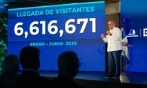 El pa&iacute;s recibi&oacute; 6.6 millones de visitantes en el primer semestre