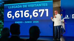El pa&iacute;s recibi&oacute; 6.6 millones de visitantes en el primer semestre
