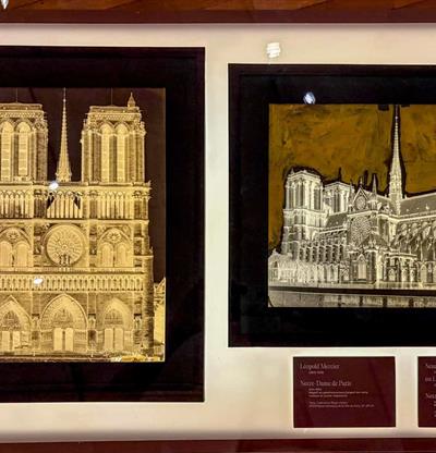 Los dibujos de V&iacute;ctor Hugo por los que Notre-Dame se tiene en pie se exhiben en Par&iacute;s
