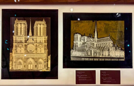 Los dibujos de V&iacute;ctor Hugo por los que Notre-Dame se tiene en pie se exhiben en Par&iacute;s