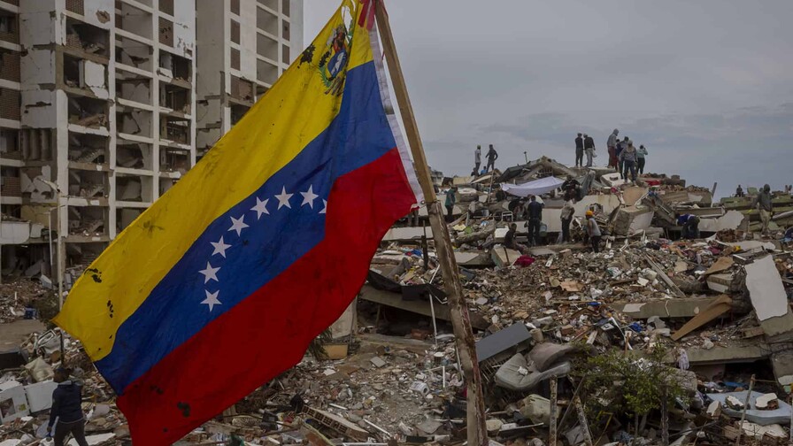 Suben a 3,535 los fallecidos y a 16,740 los heridos por los terremotos en Venezuela