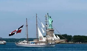 Buque dominicano participa en celebraci&oacute;n del 250 aniversario de la independencia de EE. UU.