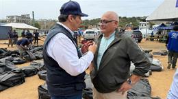 Salud P&uacute;blica supervisa misi&oacute;n humanitaria dominicana en Venezuela