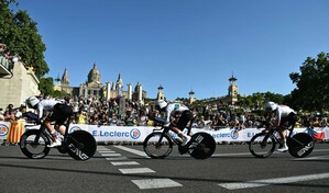 Un comienzo de Tour perfecto para Vingegaard y el Visma en Barcelona