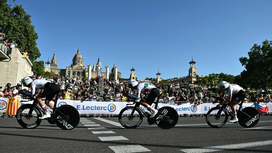 Un comienzo de Tour perfecto para Vingegaard y el Visma en Barcelona Un comienzo de Tour perfecto para Vingegaard y el Visma en Barcelona