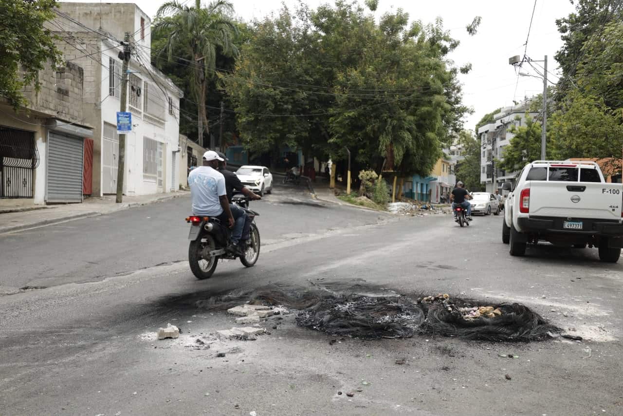 Calles de la Ca&ntilde;ada de Guajimia, lugar donde el joven fue ultimado el viernes