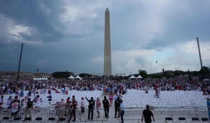 El principal evento del 4 de julio en Washington es evacuado por amenaza de tormenta