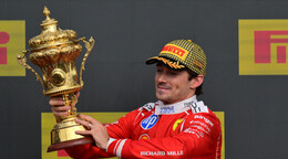Charles Leclerc gana en Silverstone