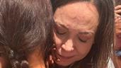 Machado aparece en una misa en Panam&aacute; y dice que los venezolanos est&aacute;n unidos en el dolor