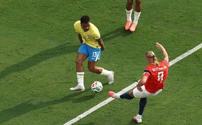Noruega, con doblete de Haaland, elimina a Brasil en octavos del Mundial