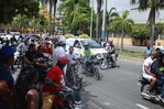Multitud acompa&ntilde;a restos de Darlin Mercado Reyes en medio de reclamos de justicia