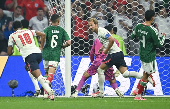 Bellingham y Kane rompen la muralla mexicana y llevan a Inglaterra a cuartos de final