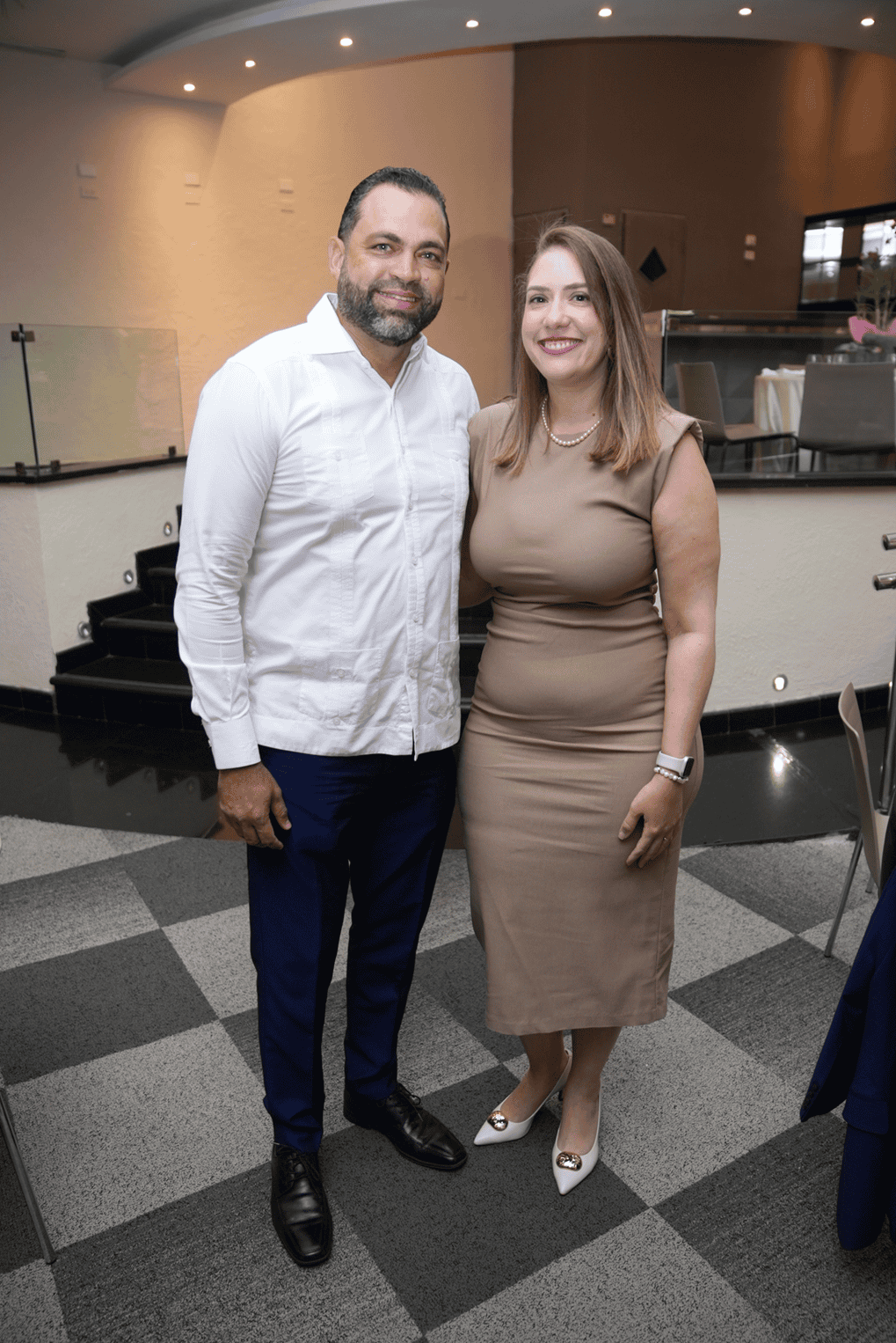 Edward Estévez y Taina Ameyes.