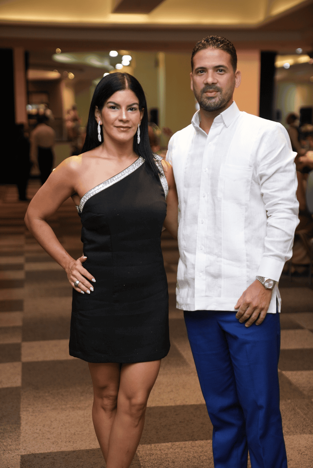 Amelia Lara y Paúl Duvergé.