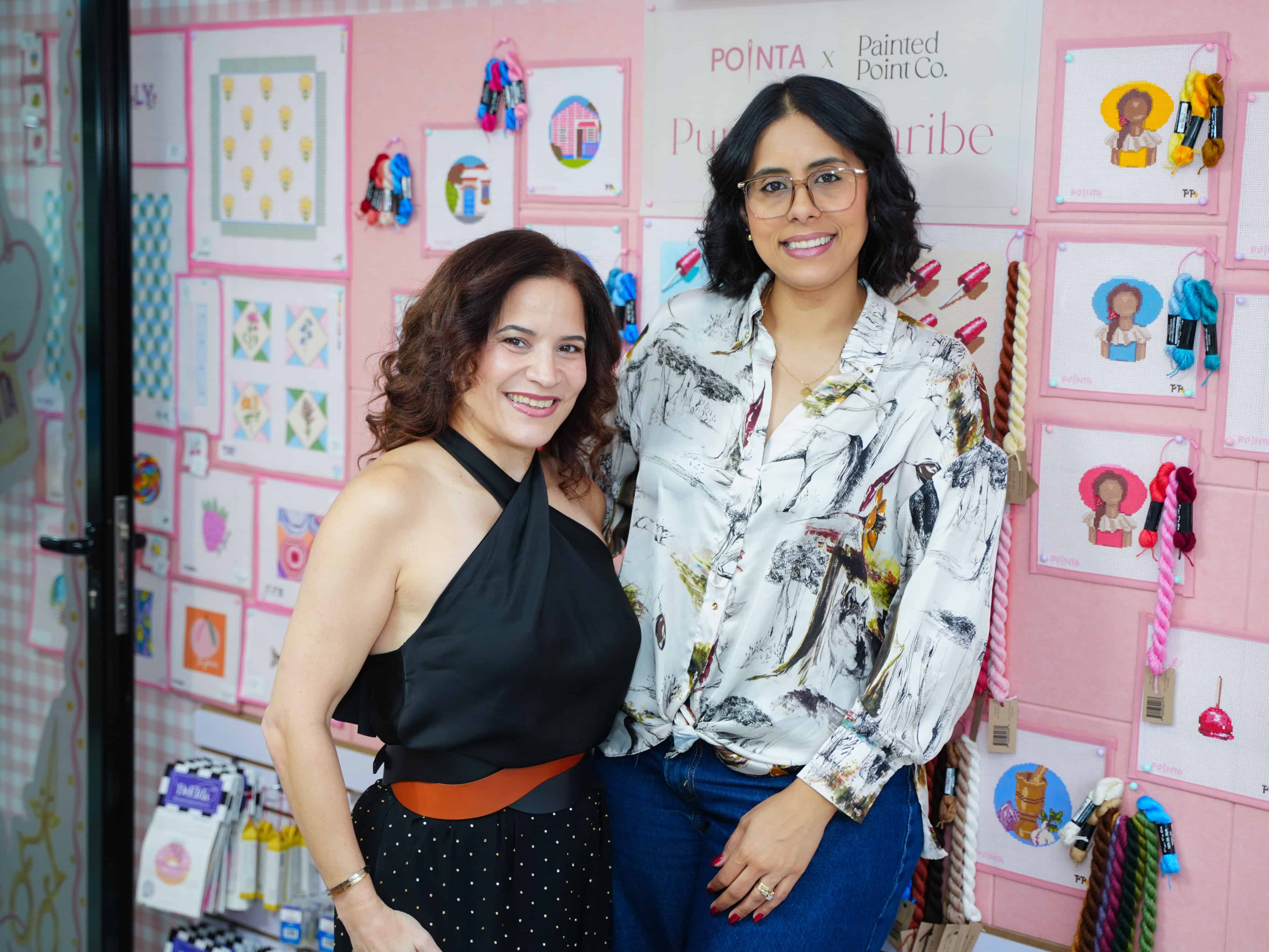 Pavelle Melo y Kennya Acosta. 