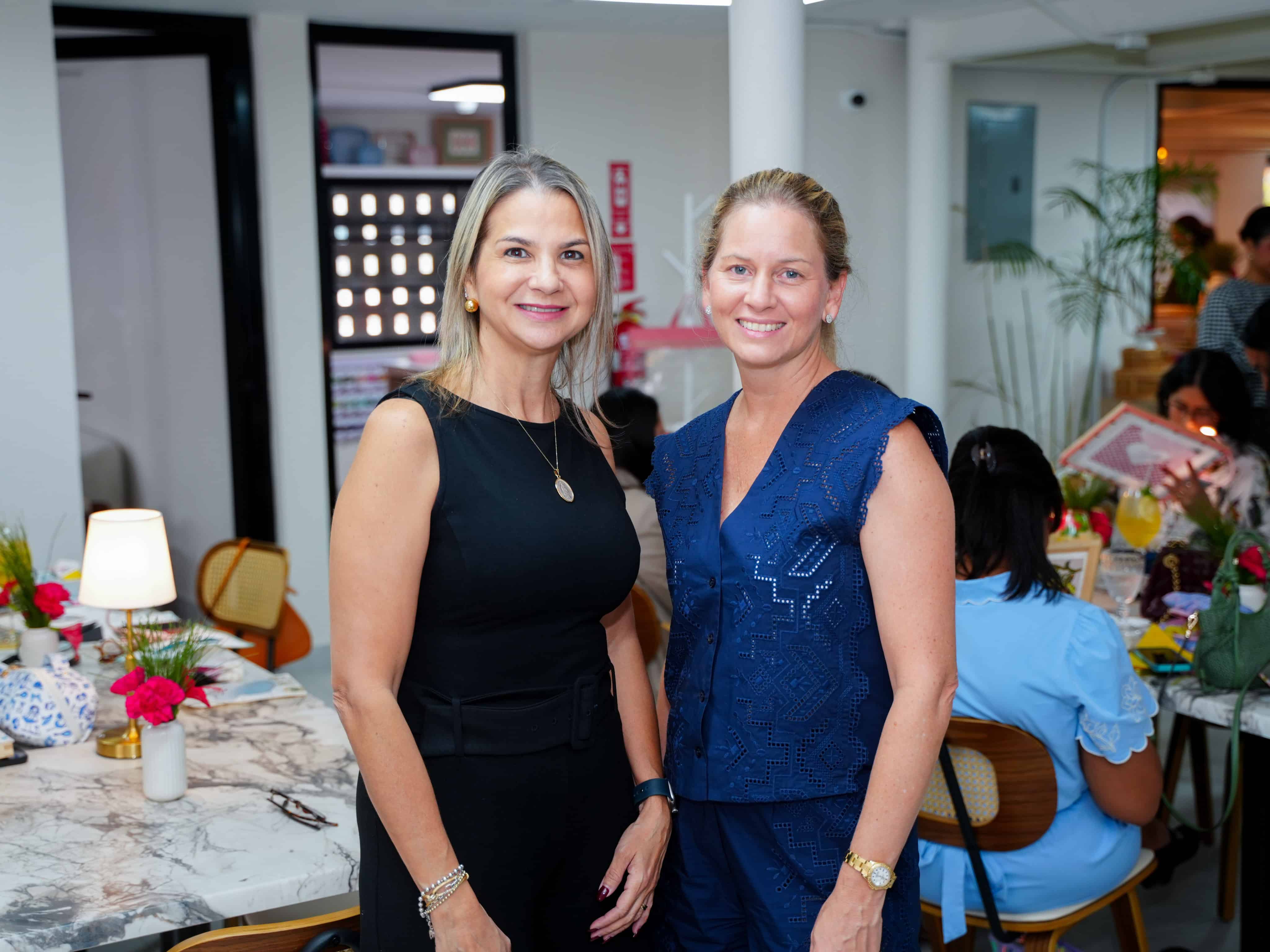 Gisselle Muñoz y María Najri.