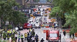 Edificio evacuado en Manhattan era remodelado para convertir oficinas en viviendas