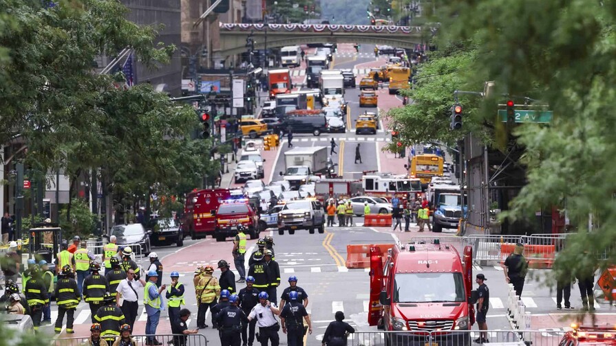 Cierran varias calles de Nueva York por fallo estructural de un rascacielos