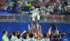 Lionel Messi agranda su leyenda goleadora en los mundiales, y es l&iacute;der de esta Copa con ocho