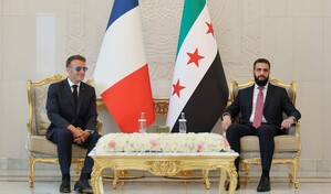 Macron dice que conoc&iacute;a los riesgos de su viaje a Damasco tras la doble explosi&oacute;n