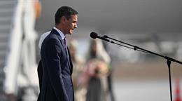S&aacute;nchez llega a Ankara a la cumbre donde coincidir&aacute; con Trump tras sus cr&iacute;ticas a Espa&ntilde;a
